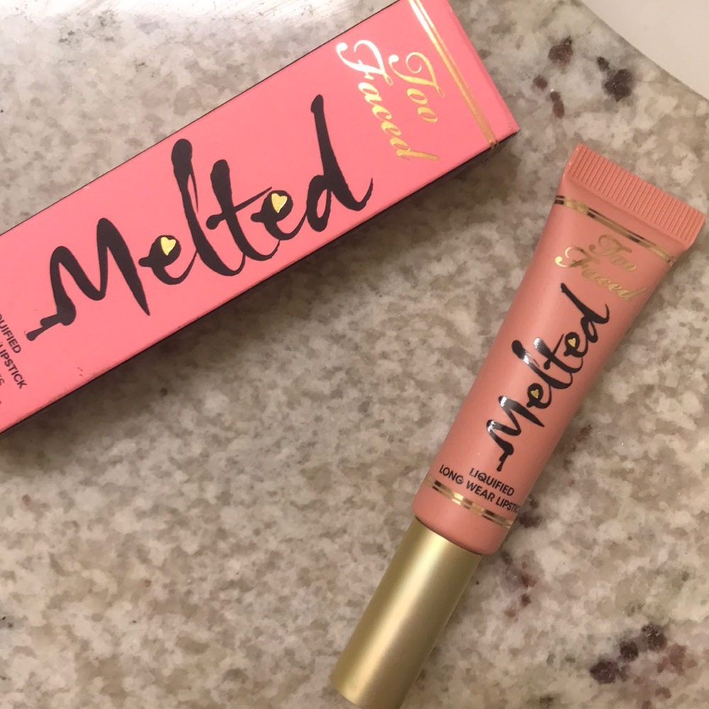 Too Faced Melted Lipstick in Peony